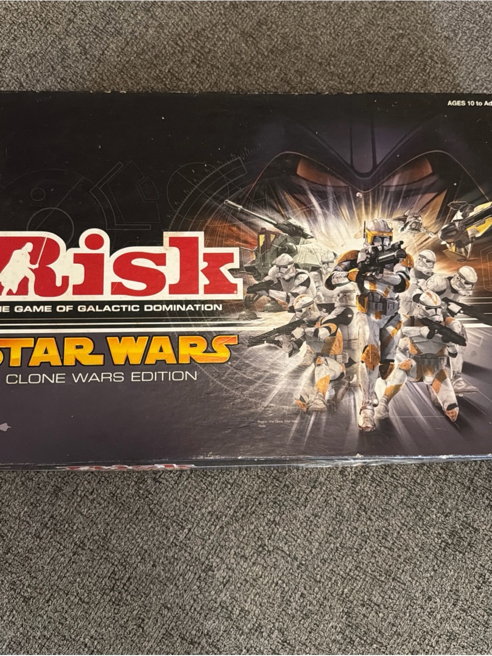 Parker Brothers Risk Star Wars Clone Wars Edition Board Game